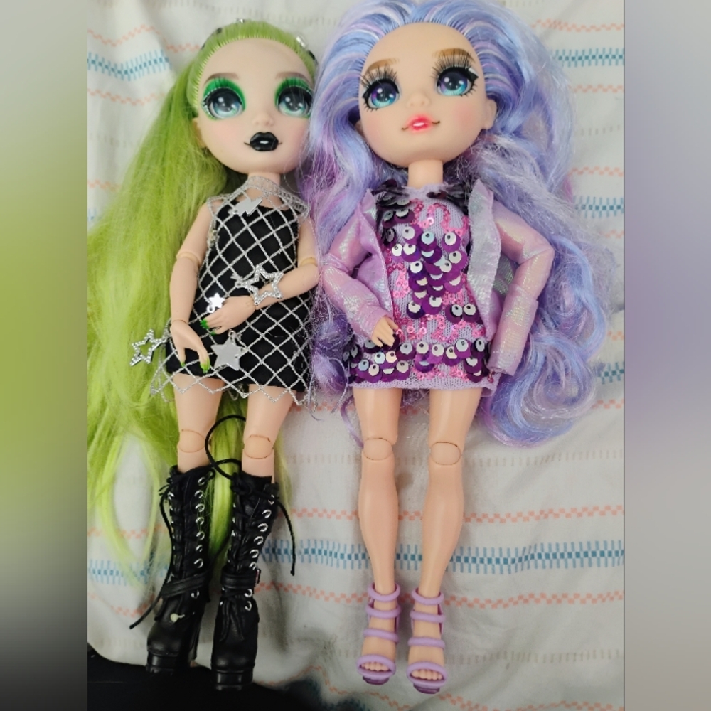 Shadow High And Rainbow High Dolls